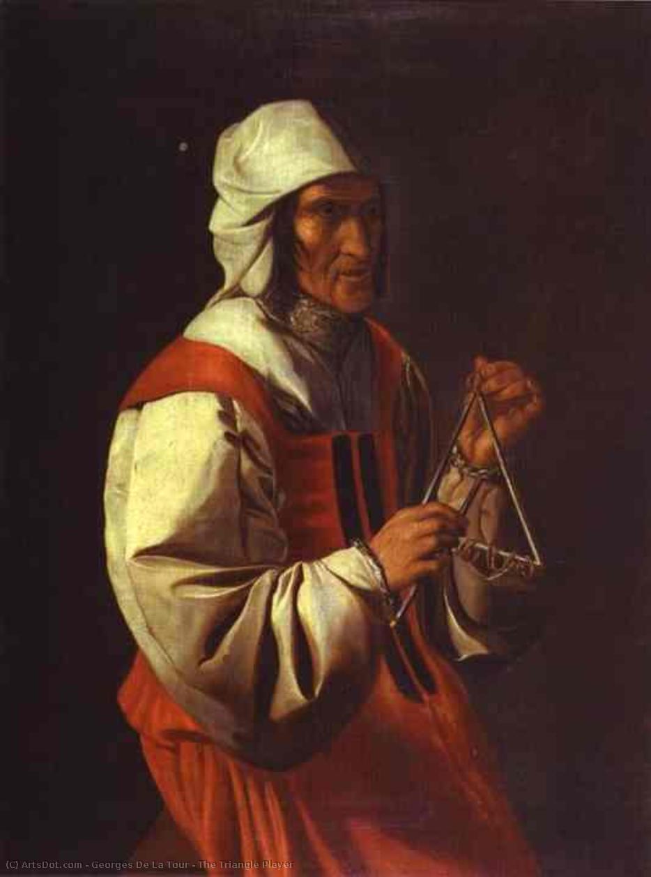 The Triangle Player — Жорж Де Ла Тур