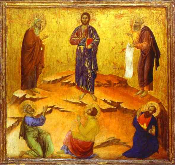 Maestó (rückseite, Predella) — Duccio Di Buoninsegna