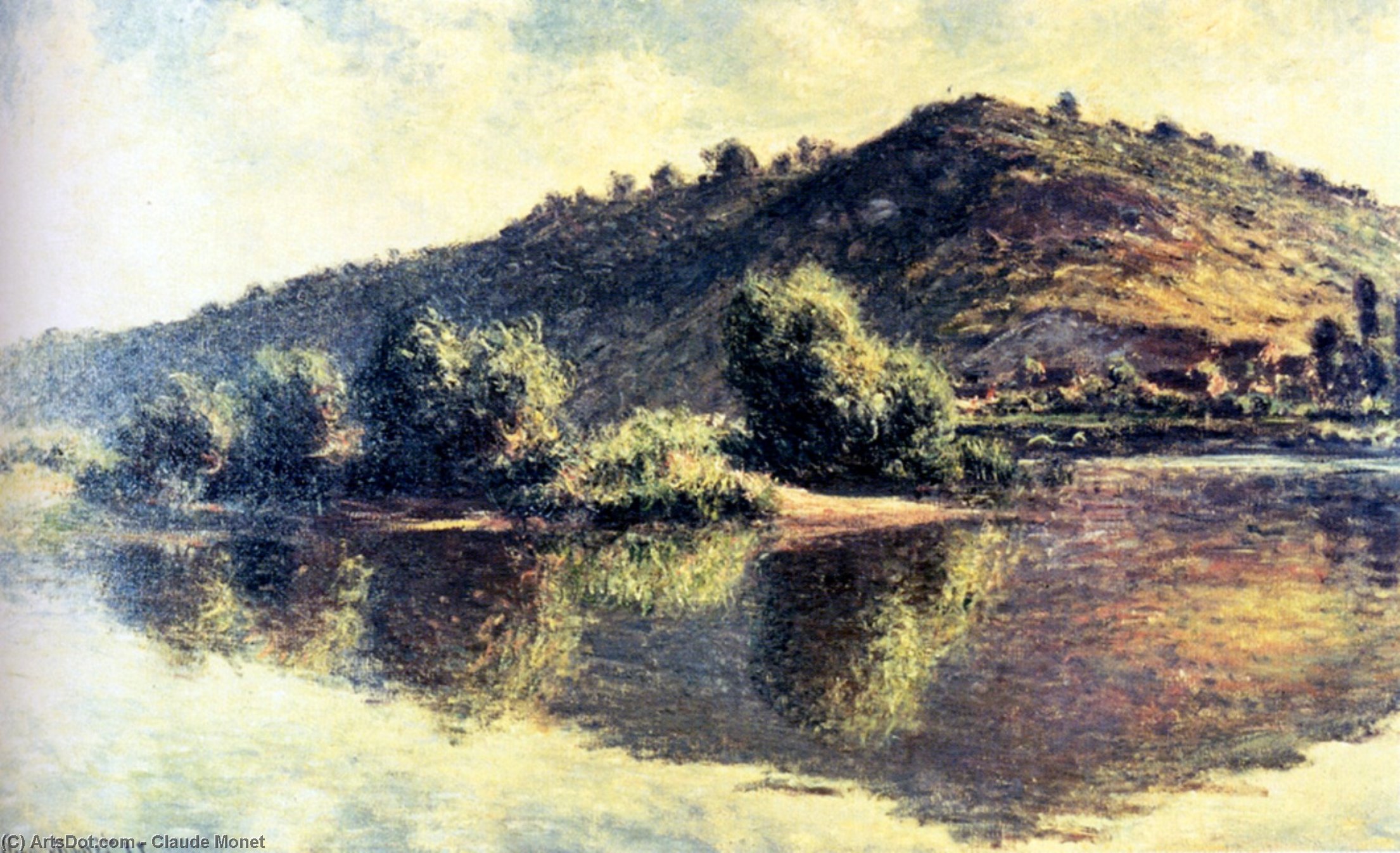 El Sena En Port Villez — Claude Monet