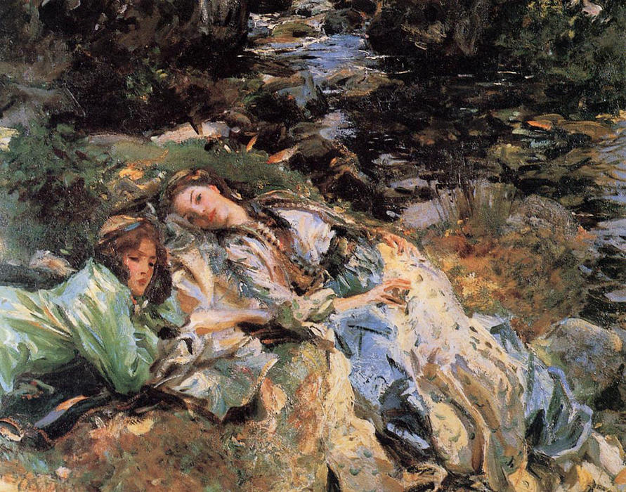 Der Bach — John Singer Sargent