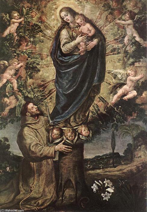 Vision Of St Francis Of Assisi — Vicente Carducho