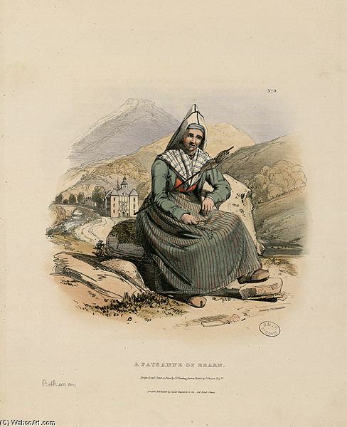 A Paysanne Of Bearn - — Charles Duffield Harding