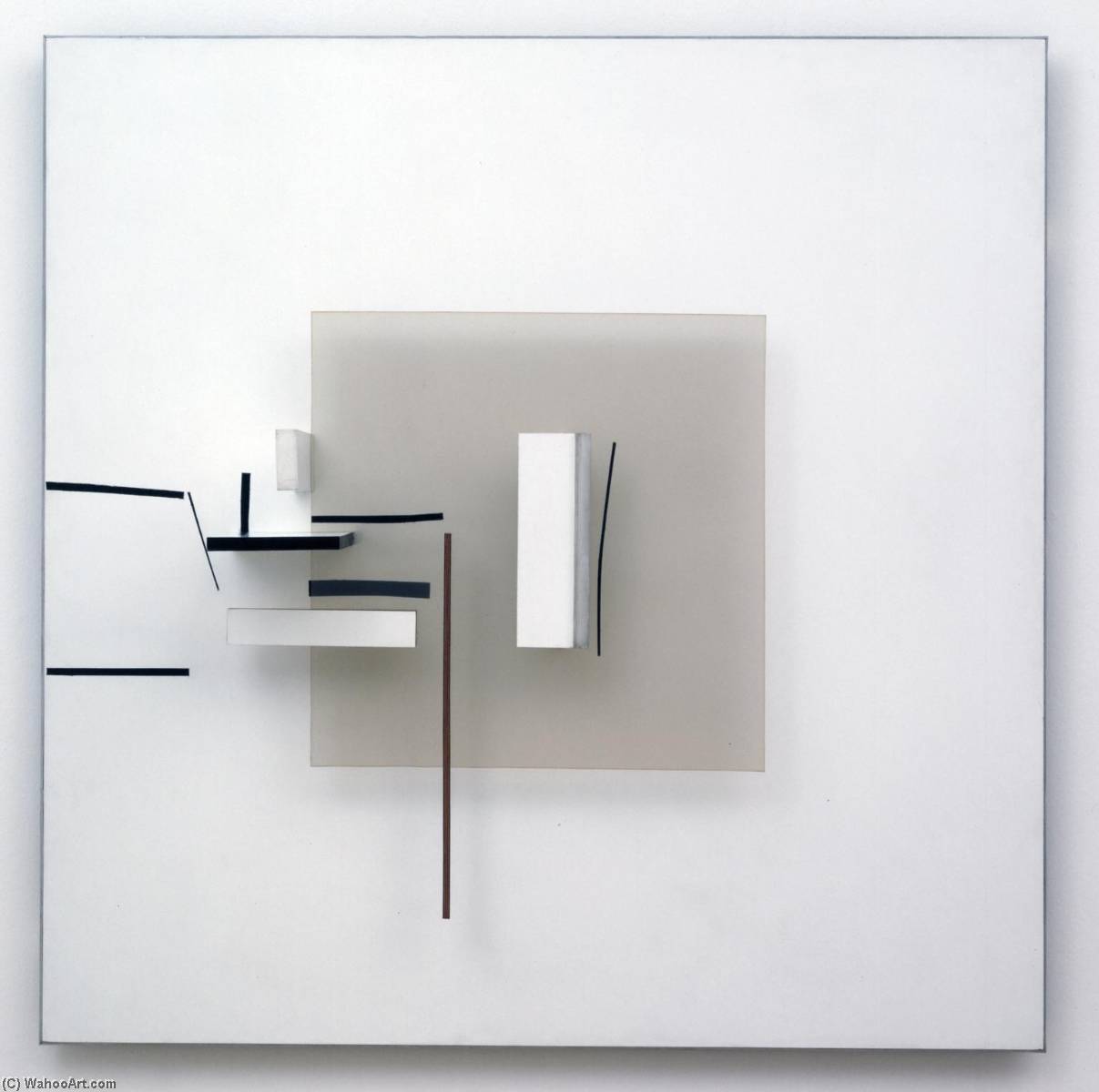 Synthetic Construction (white And Black) — Victor Pasmore