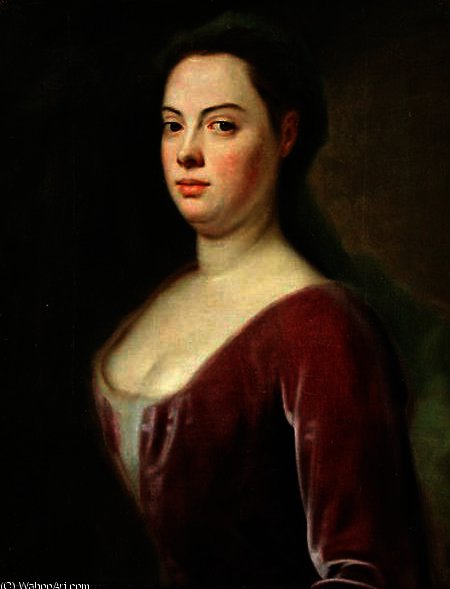 Portrait Of Frau Denner — Balthasar Denner