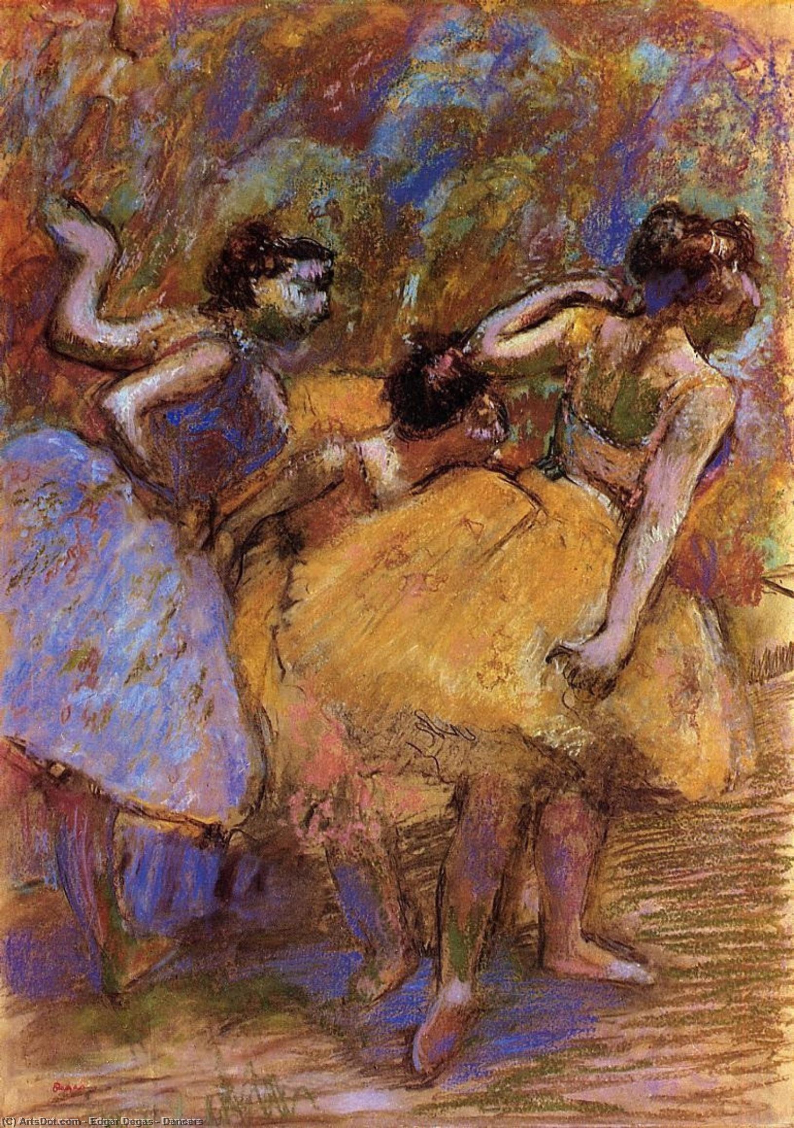 Dancers — Хилари Жермен Едгар Дегас