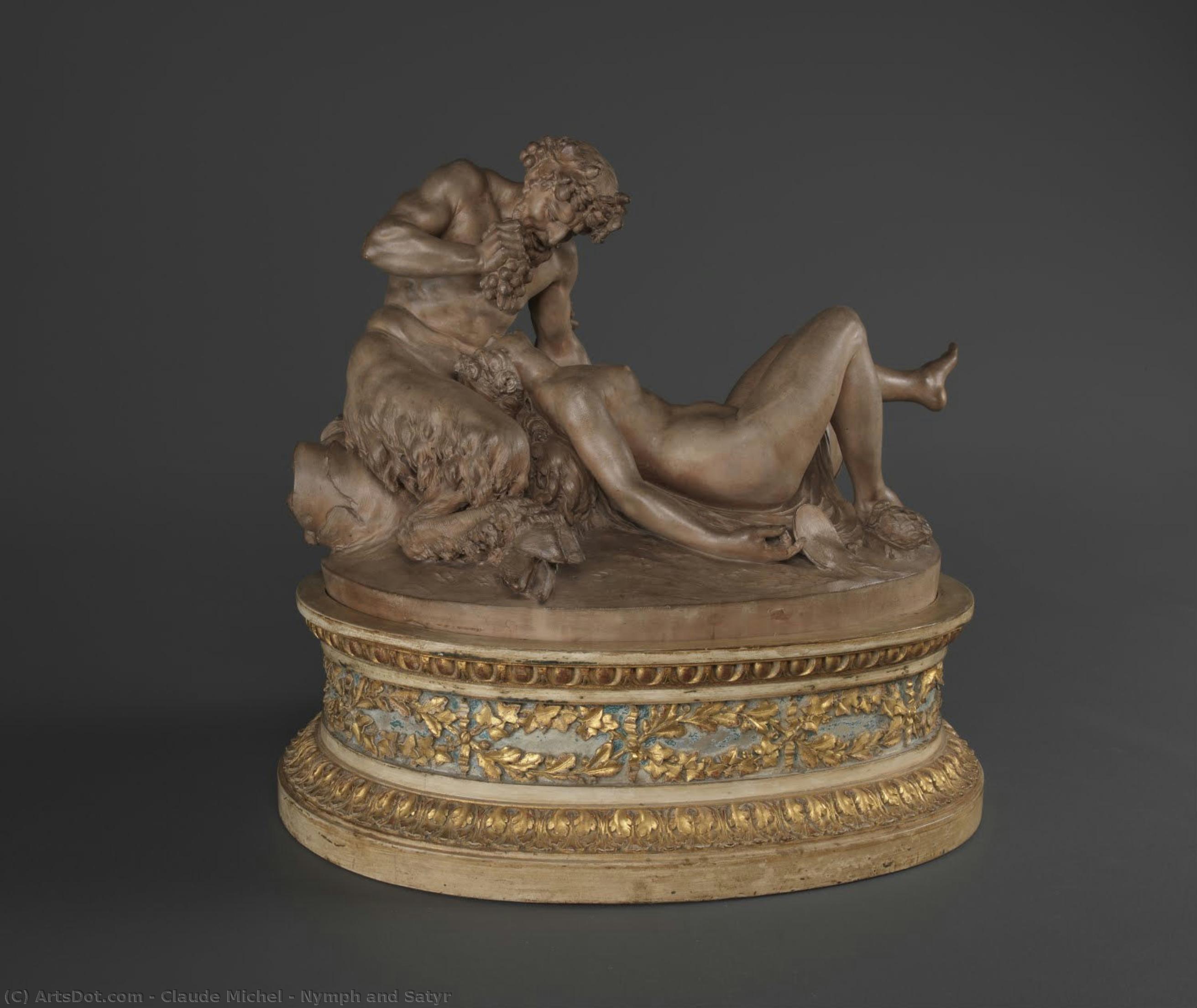 Nymph And Satyr — Claude Michel