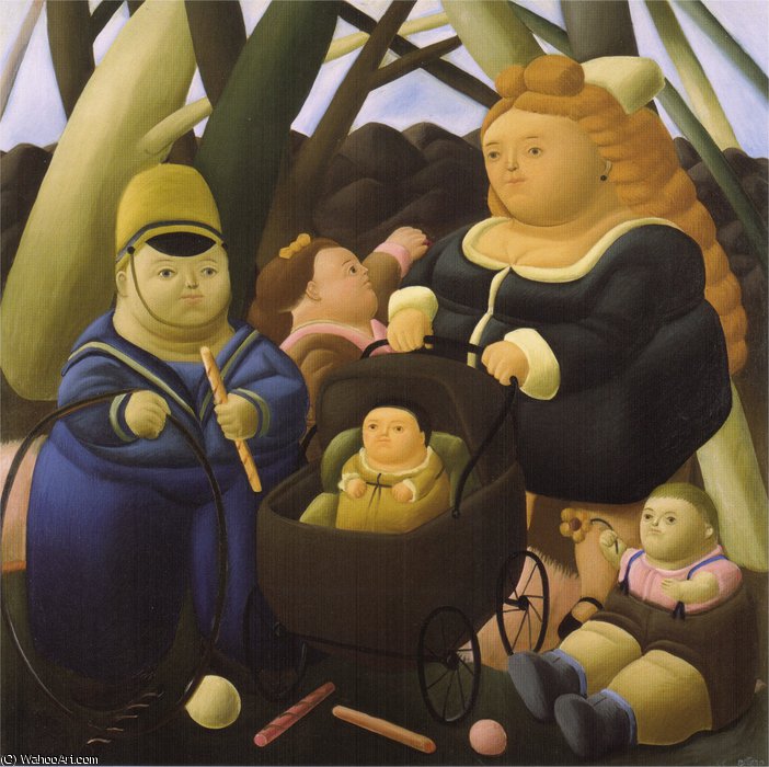 Enfants Fortunés — Fernando Botero