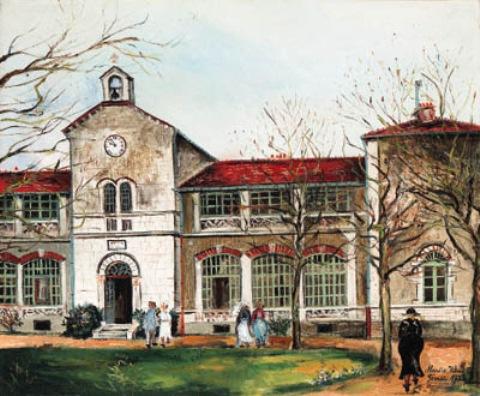 The Anse Hospital (rhne) — Maurice Utrillo