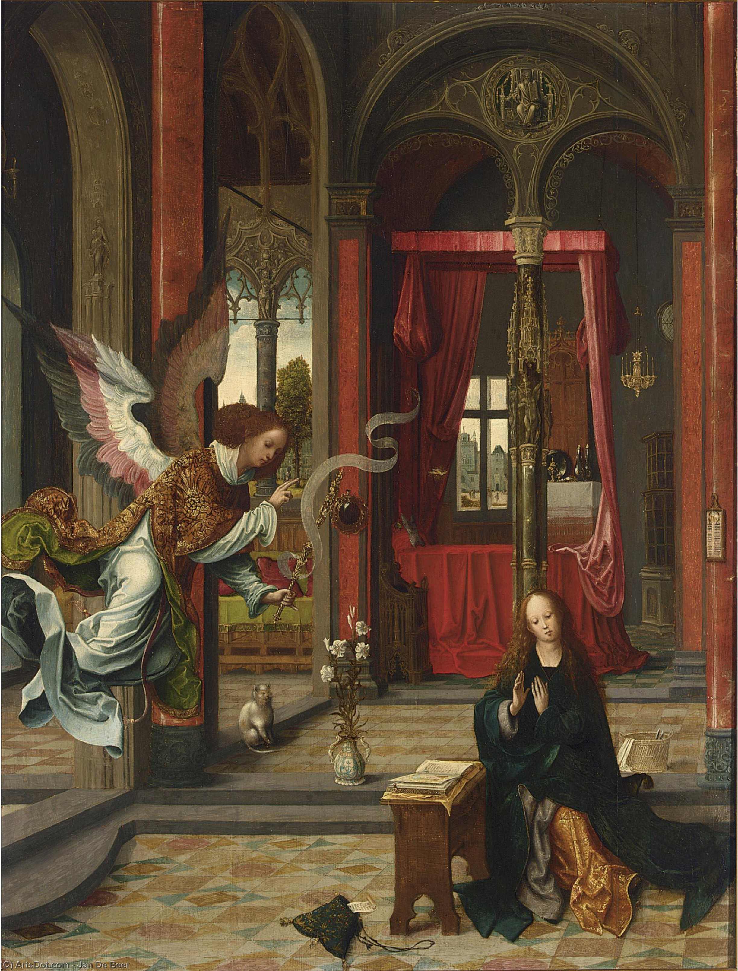 The Annunciation — Jan De Beer