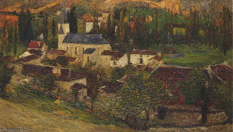 The Village Among The Trees — Henri Jean Guillaume Martin