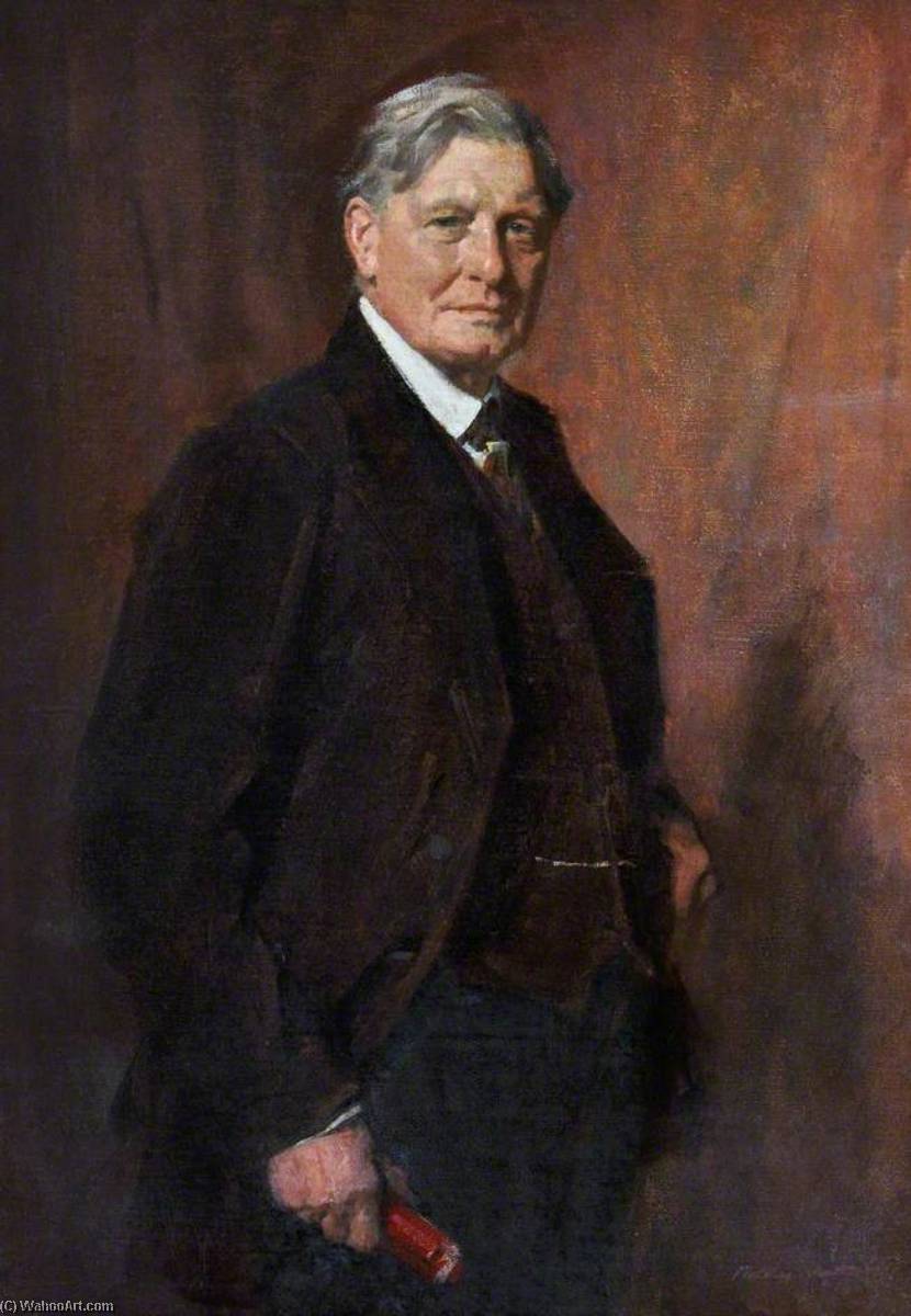 Portrait Of A Gentleman — George Fiddes Watt