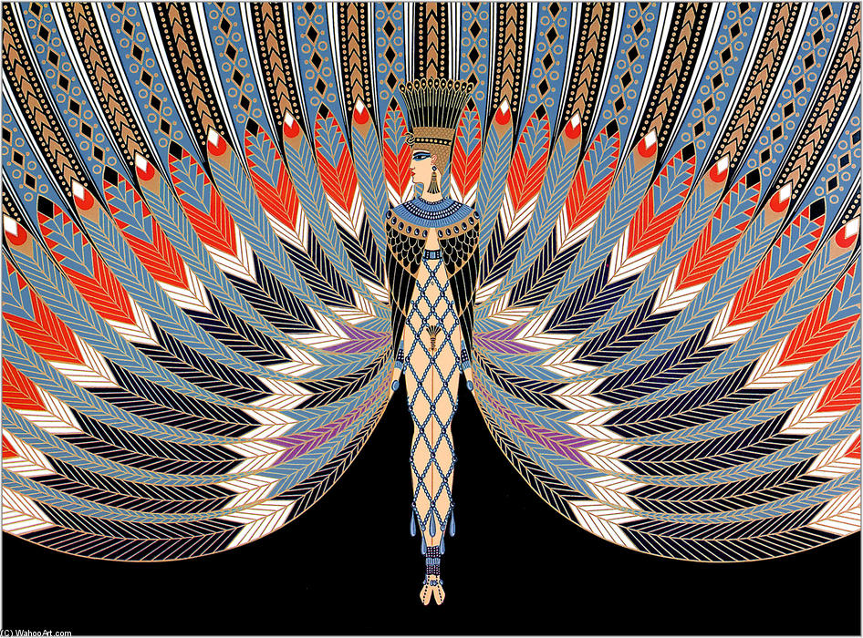 The Nile — Erté