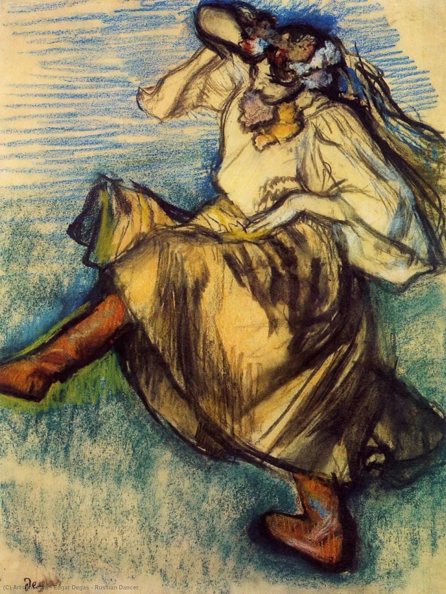 Russian Dancer — Hilaire-germain-edgar Degas