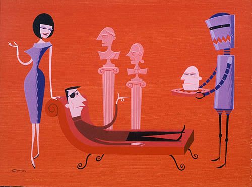 The Slothful Assasin — Josh Agle