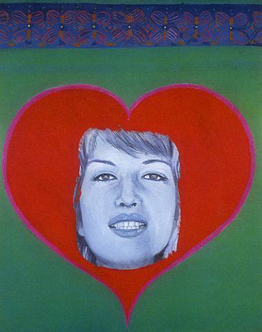 Monica Vitti With Heart — Pauline Boty