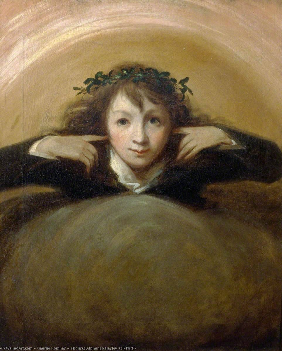 Thomas Alphonso Hayley As 'puck' — George Romney