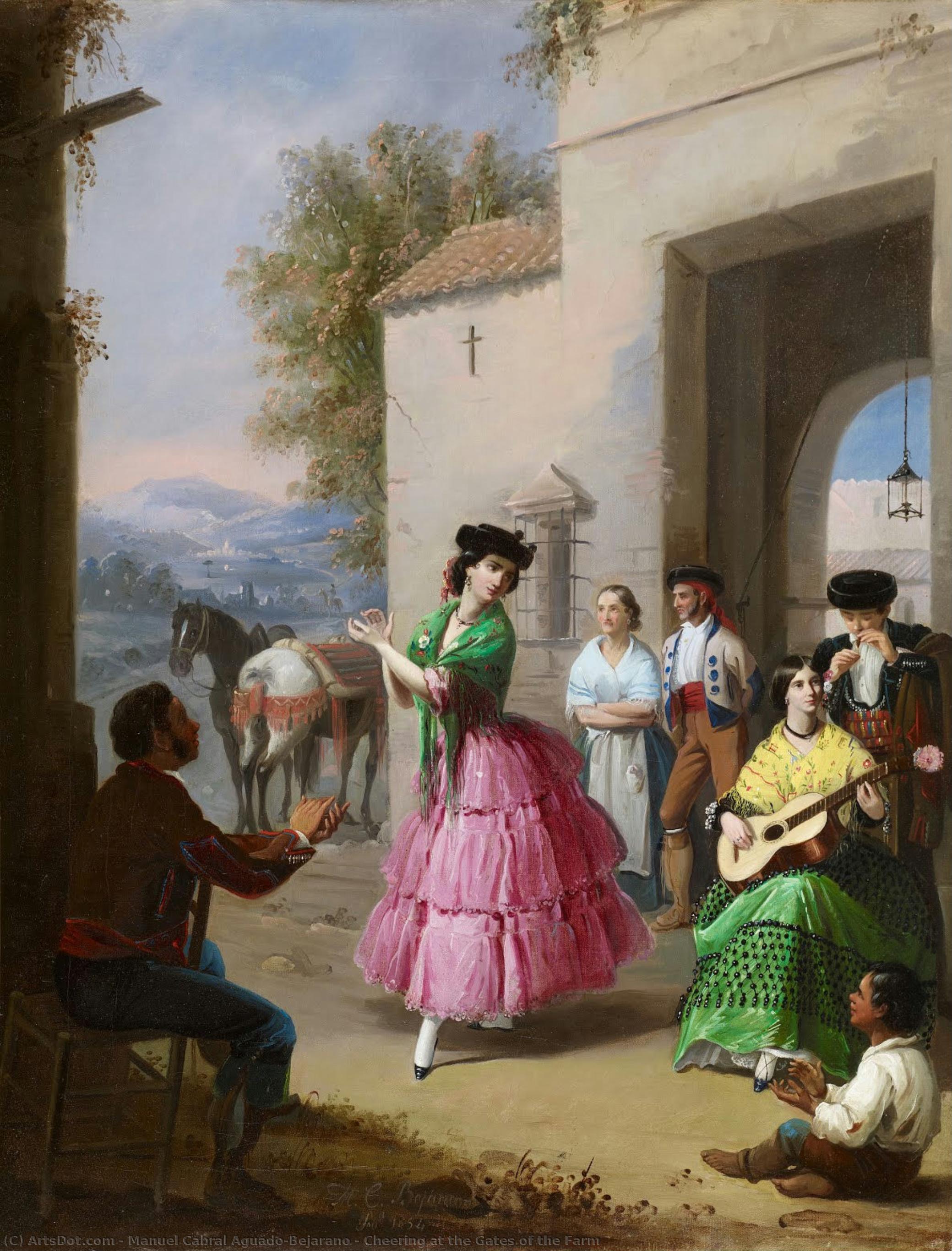 Cheering At The Gates Of The Farm — Manuel Cabral Aguado-bejarano