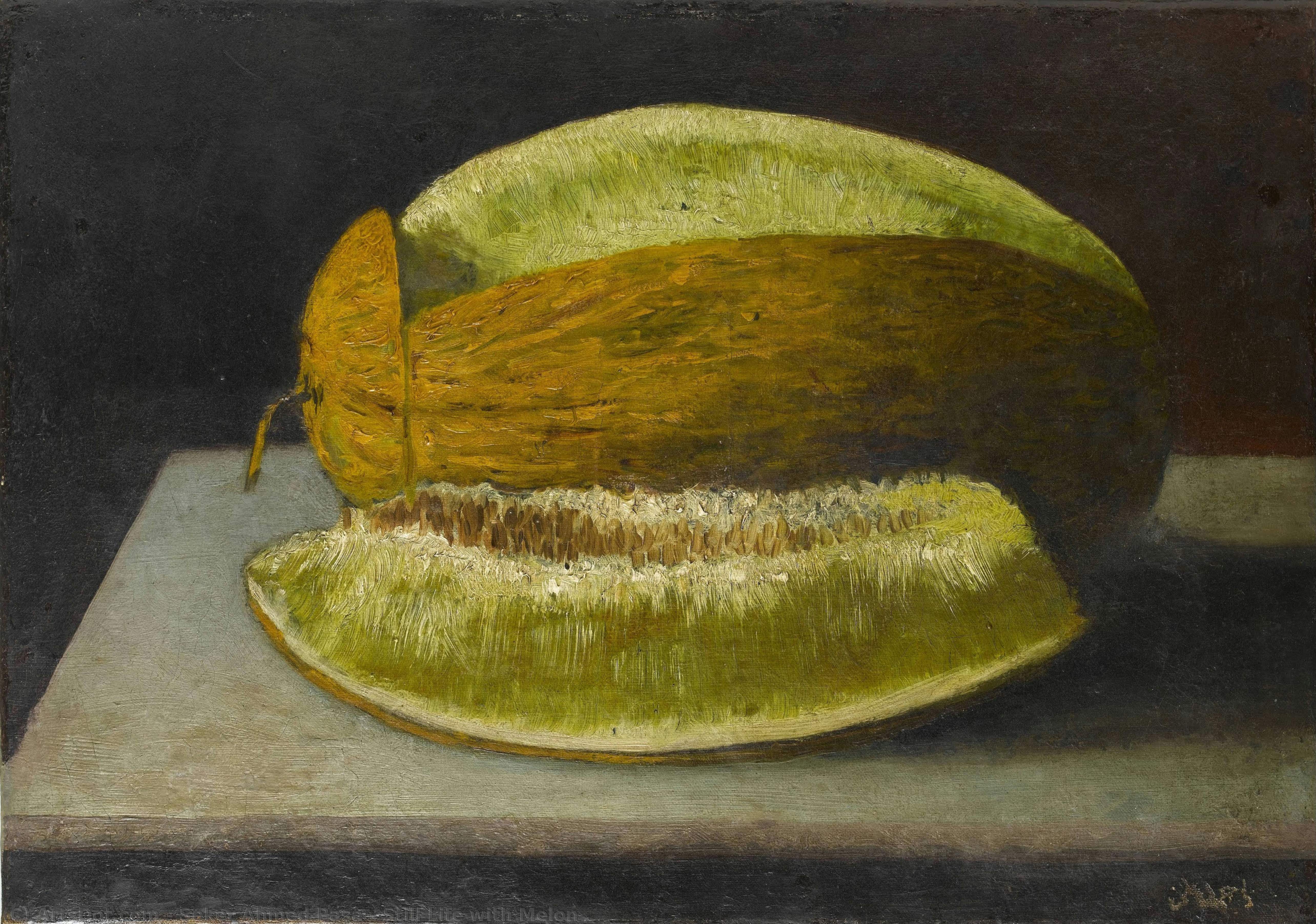 Still Life With Melon — Şeker Ahmed Paşa