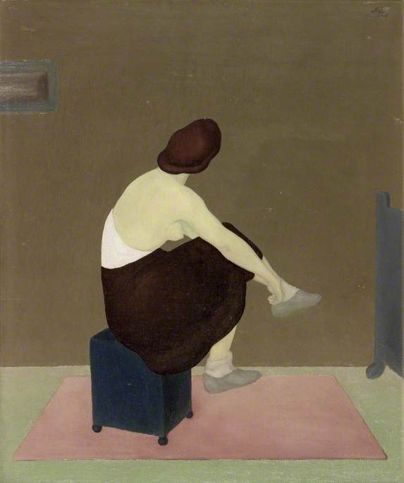 Woman Dressing — Albert Reuss
