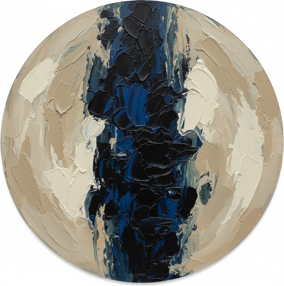 The Weight Of Infinite Silence In Obsidian And Ethereal Sand — Christian Noiret