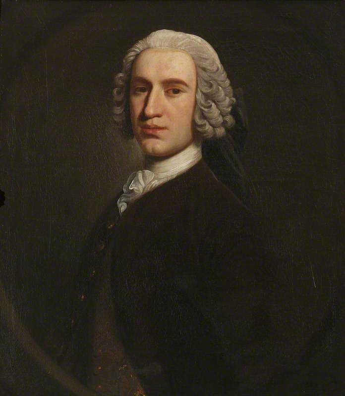 Sir Lucius Christianus Lloyd (c.1710–1750), 3rd Bt, Of Maes Y Felin (mitfield) — Allen Ramsay