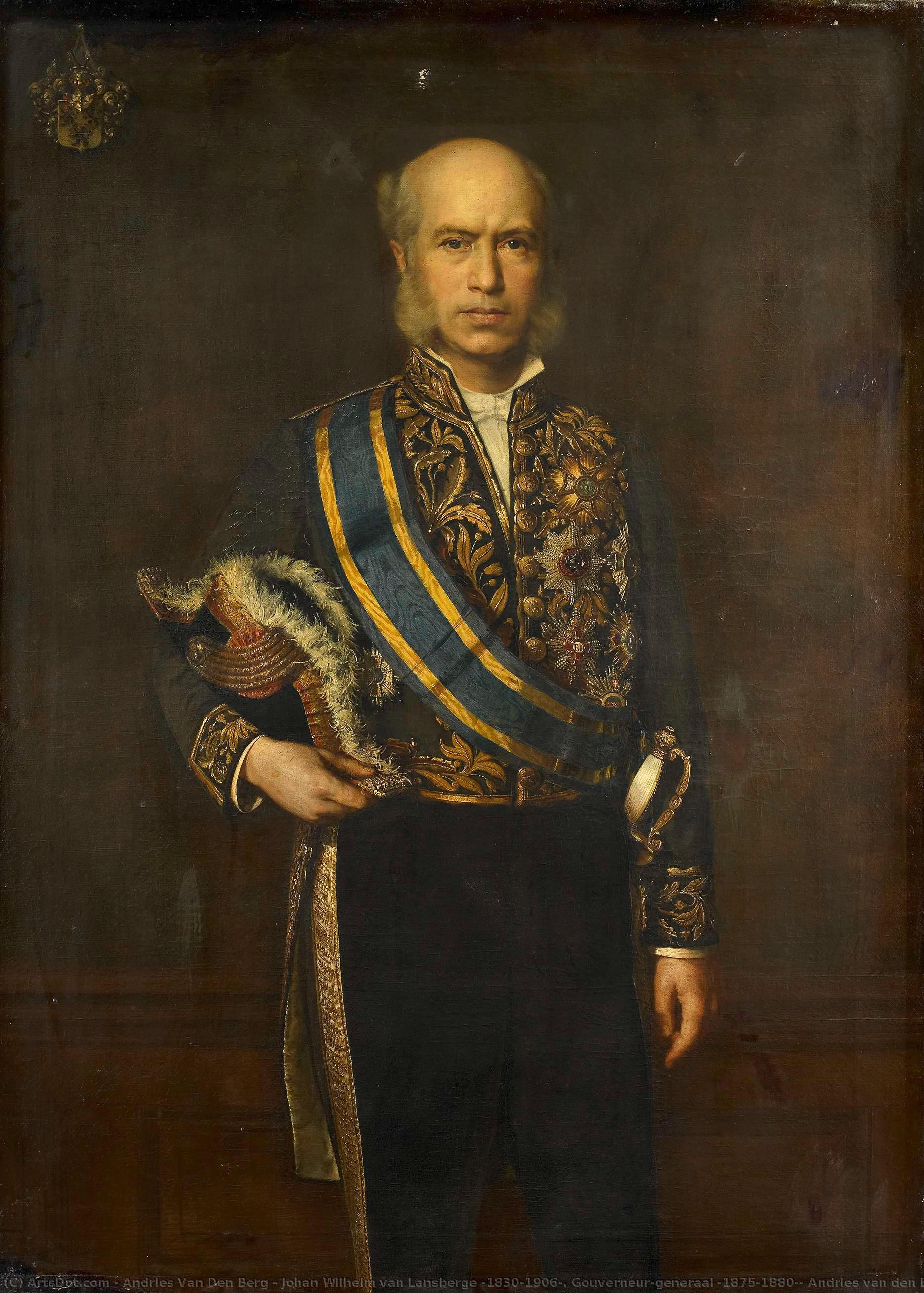 Johan Wilhelm Van Lansberge (1830-1906). Gouverneur-generaal (1875-1880), Andries Van Den Berg, 1887 — Andries Van Den Berg