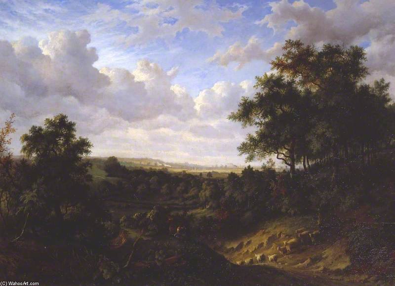 View On The Thames - Greenwich In The Distance — Патрик Нэсмит