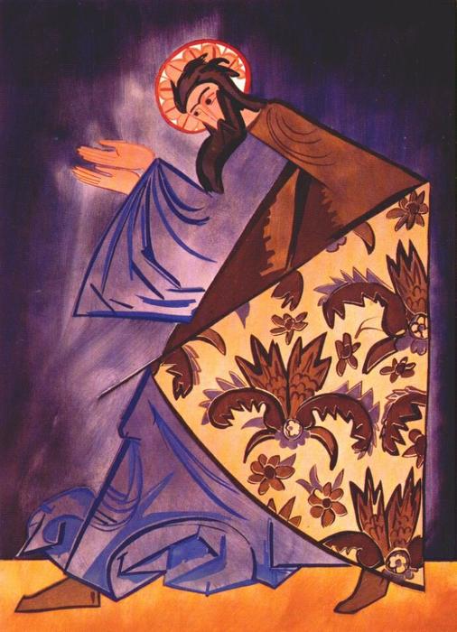 Liturgy - Sketch Of A Costume — Natalia Goncharova