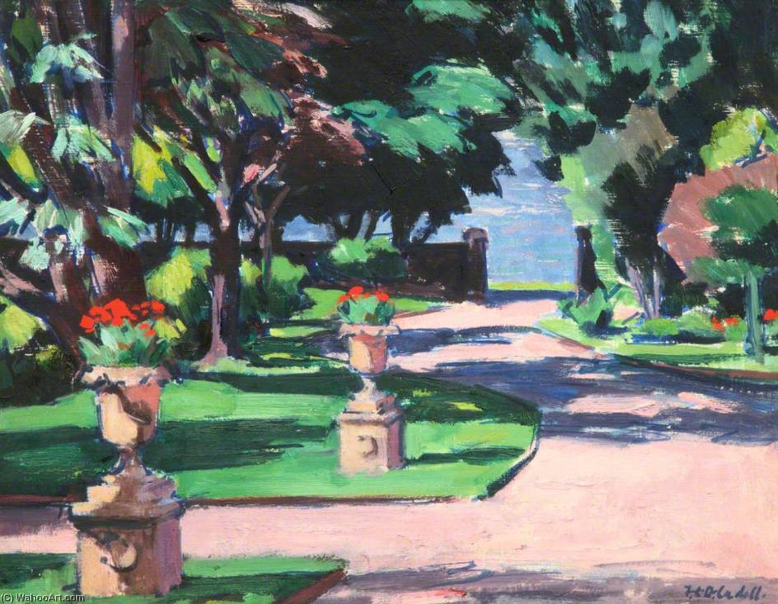The Sea Avenue — Francis Campbell Bolleau Cadell