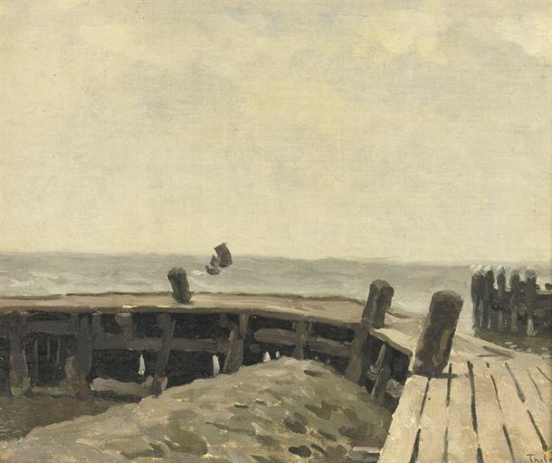 Haveningang Enkhuizen The Harbour Entrance, Enkhuizen — Willem Bastiaan Tholen