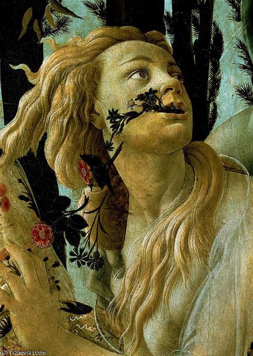 La Primavera, Allegory Of Spring (detail) — Sandro Botticelli