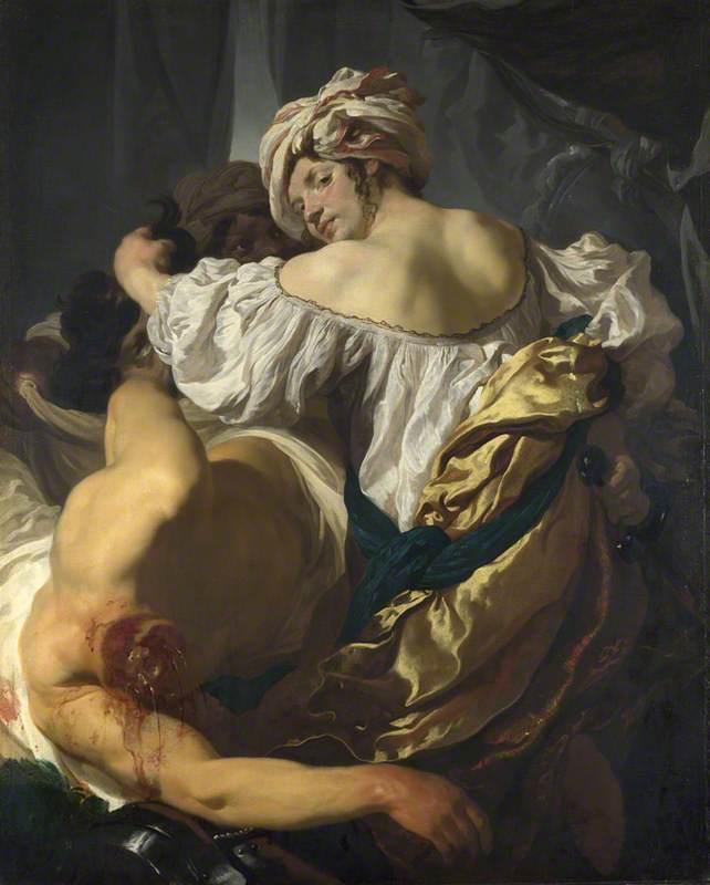 Judith In The Tent Of Holofernes — Johann Liss