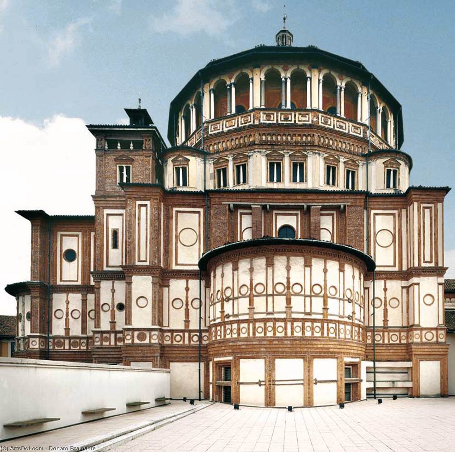 Apse And Tribune — Donato Bramante