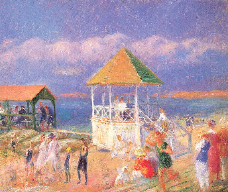 The Bandstand — William James Glackens