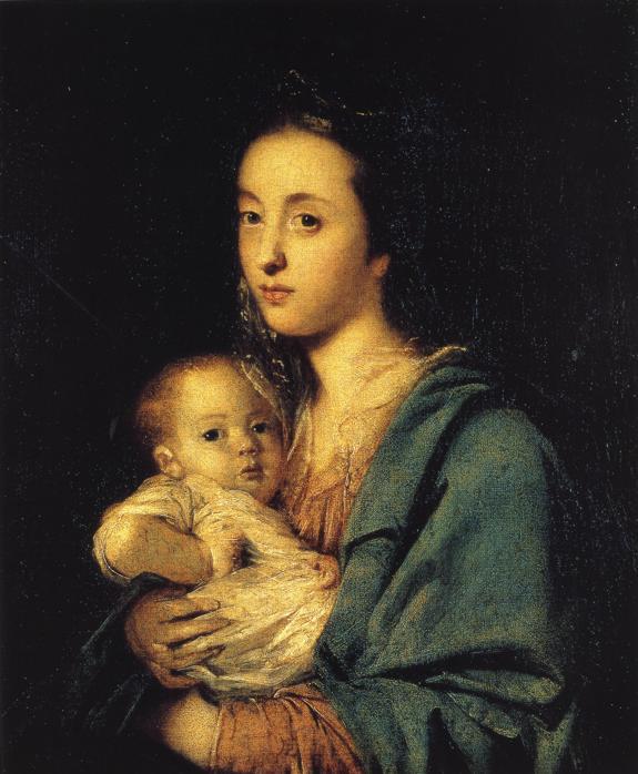 Mrs. Joseph Martin And Her Son Charles — Sir Joshua Reynolds