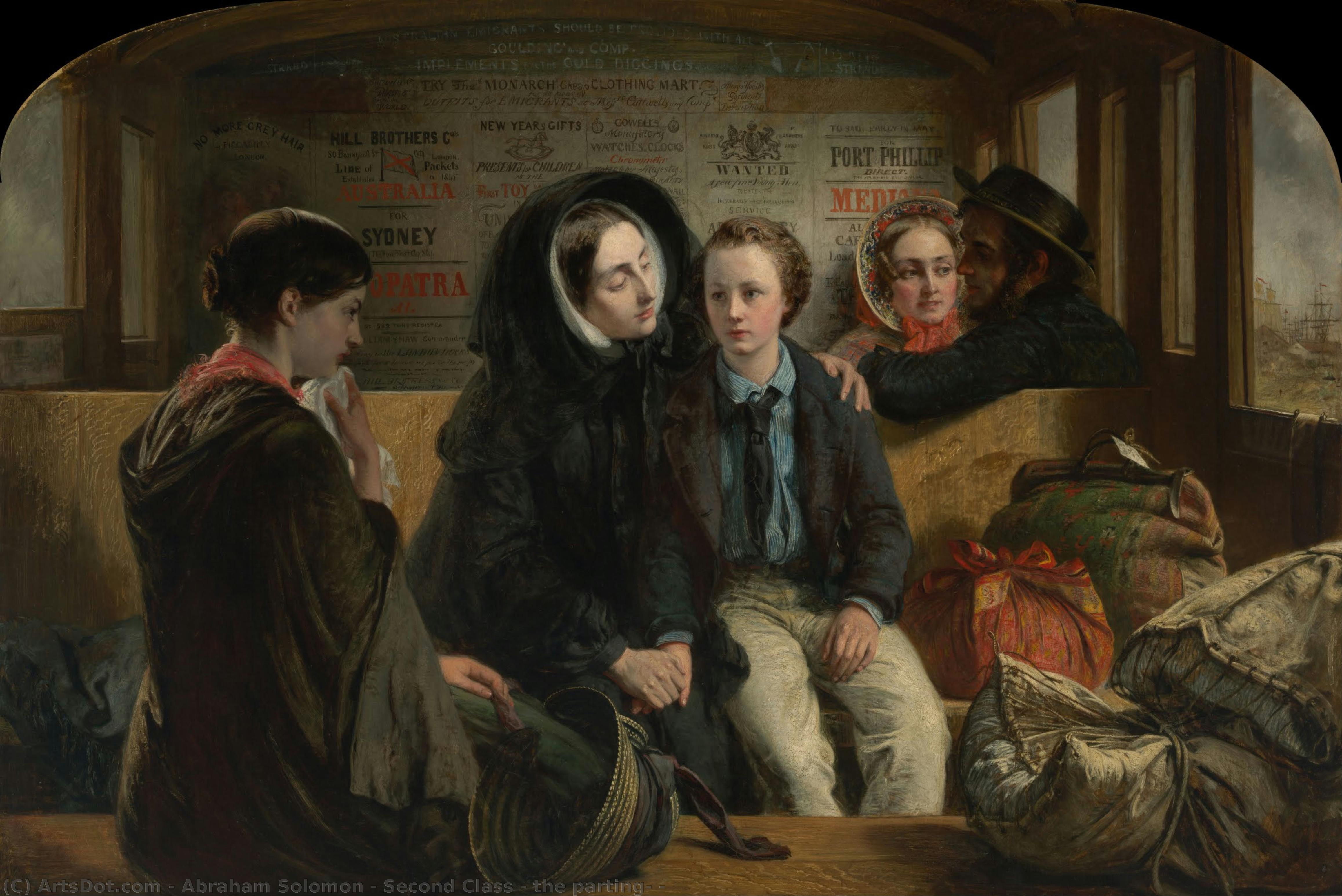 Second Class - The Parting: — Abraham Solomon