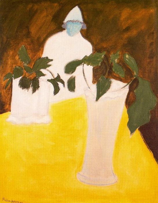 White Vasses, White Figure — ミルトン・エイブリー