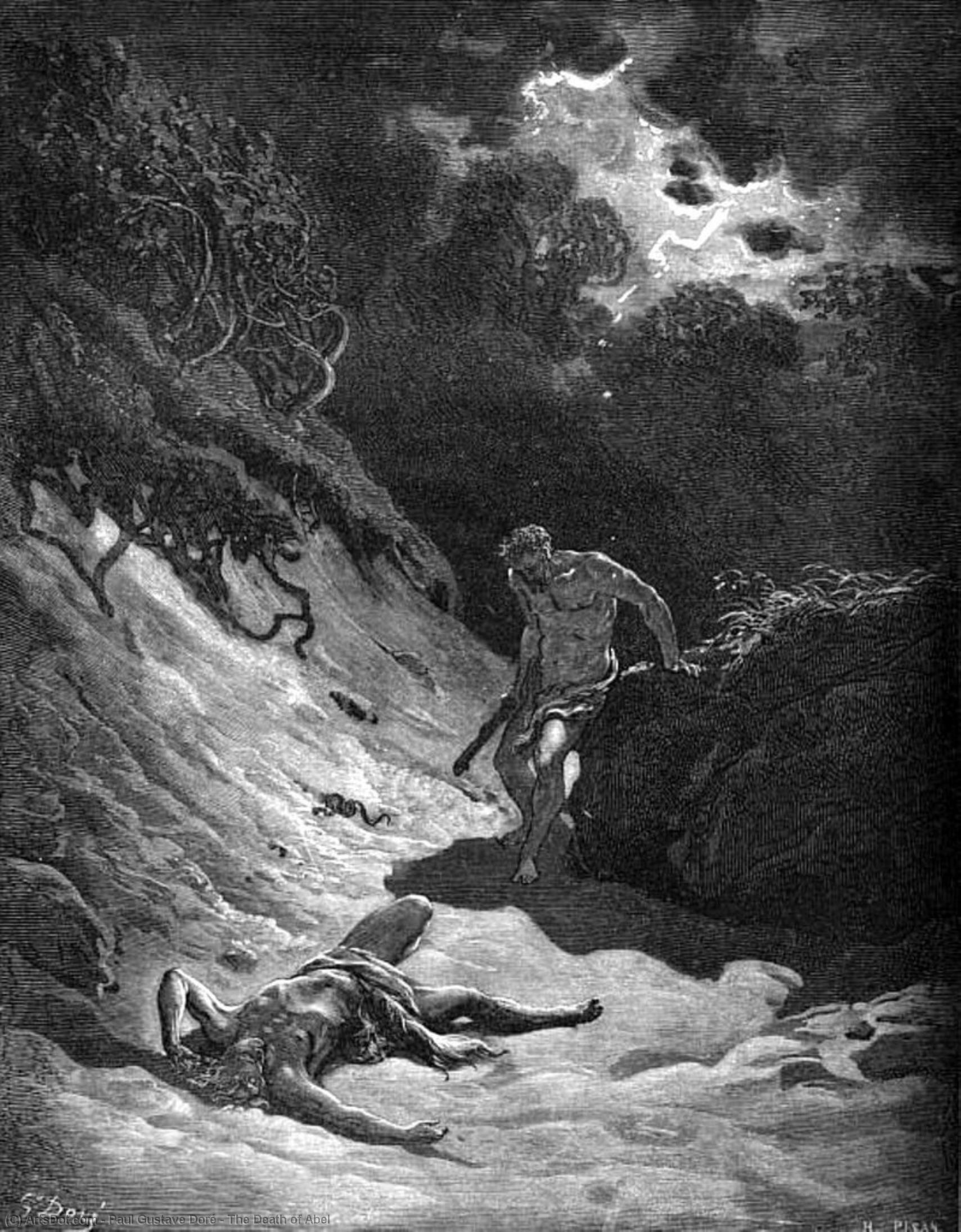 The Death Of Abel — Paul Gustave Doré
