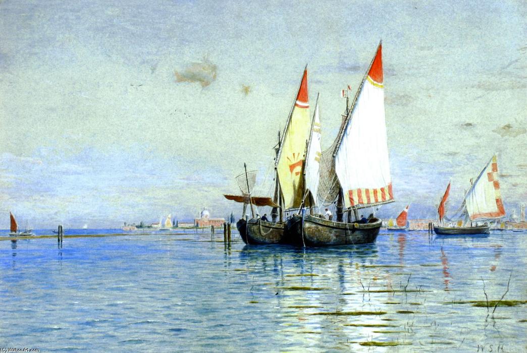 Fishing Boats, Venice — William Stanley Haseltine