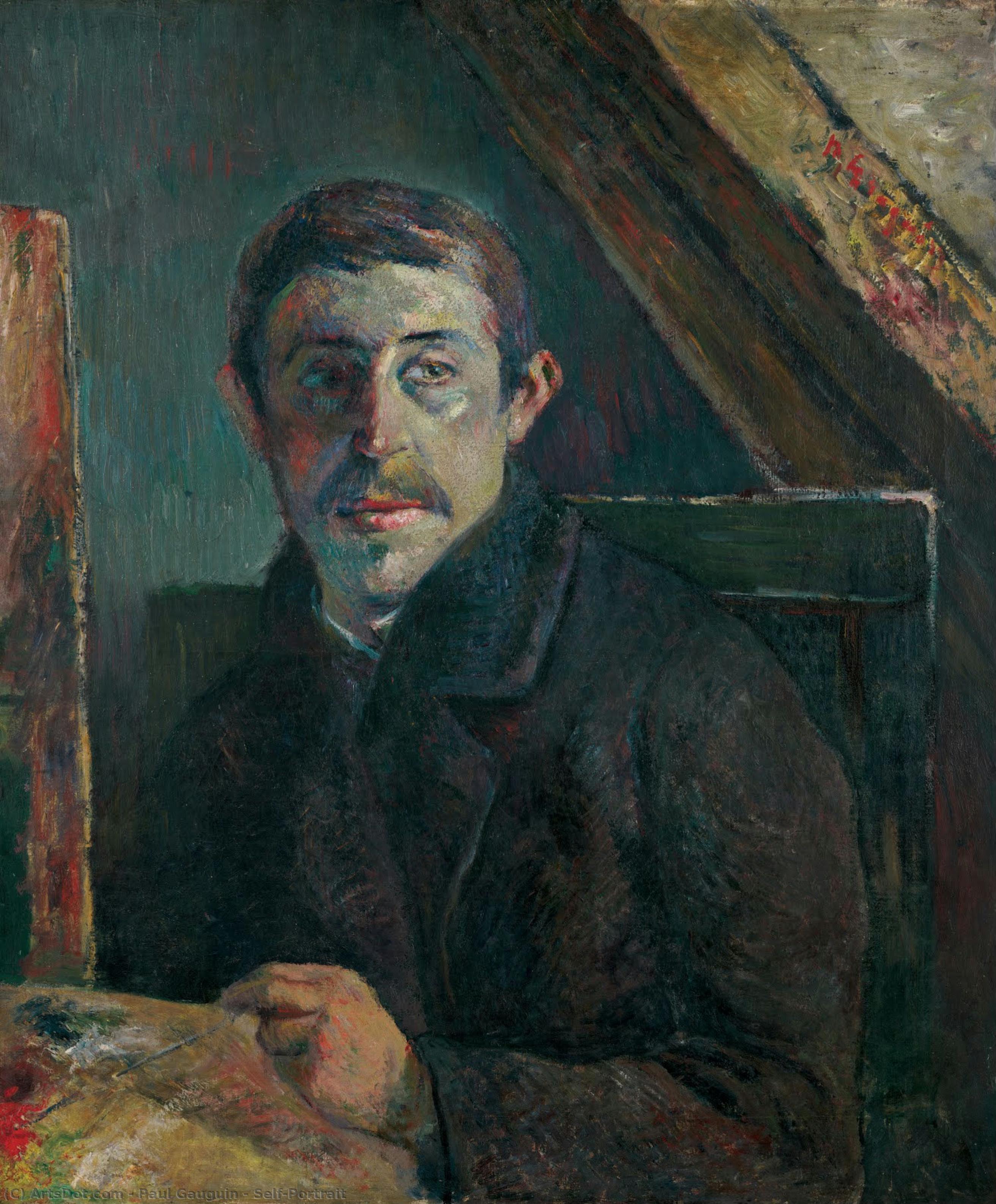 Self-portrait — Eugène Henri Paul Gauguin