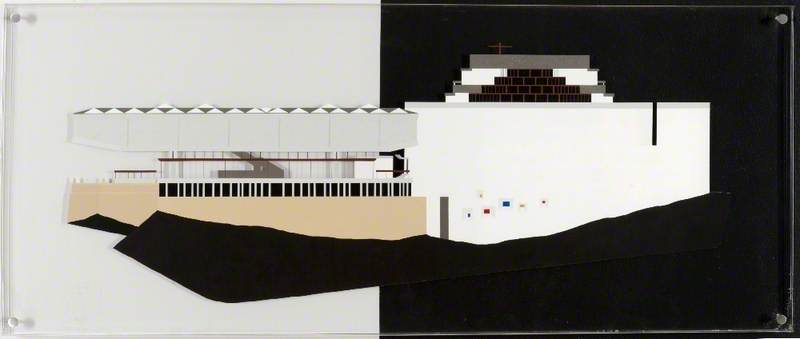 Black Elegy Seminary Elevation (installation) — Toby Paterson