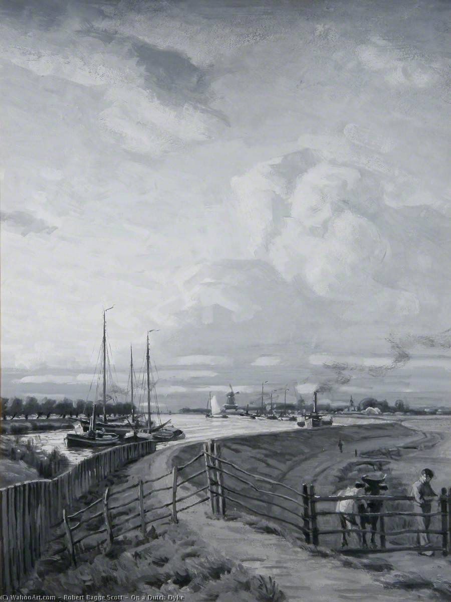 On A Dutch Dyke — Robert Bagge Scott