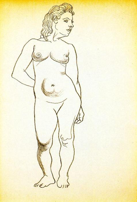 Female Nude — Rafael Zabaleta Fuentes