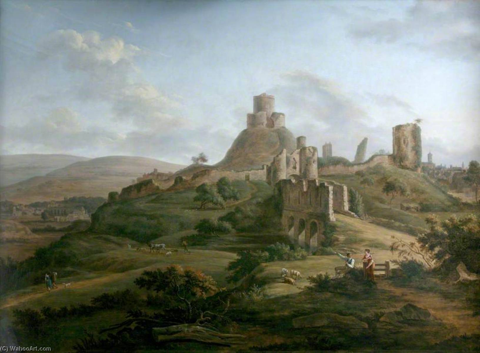 Launceston Castle — Hendrik Frans De Cort