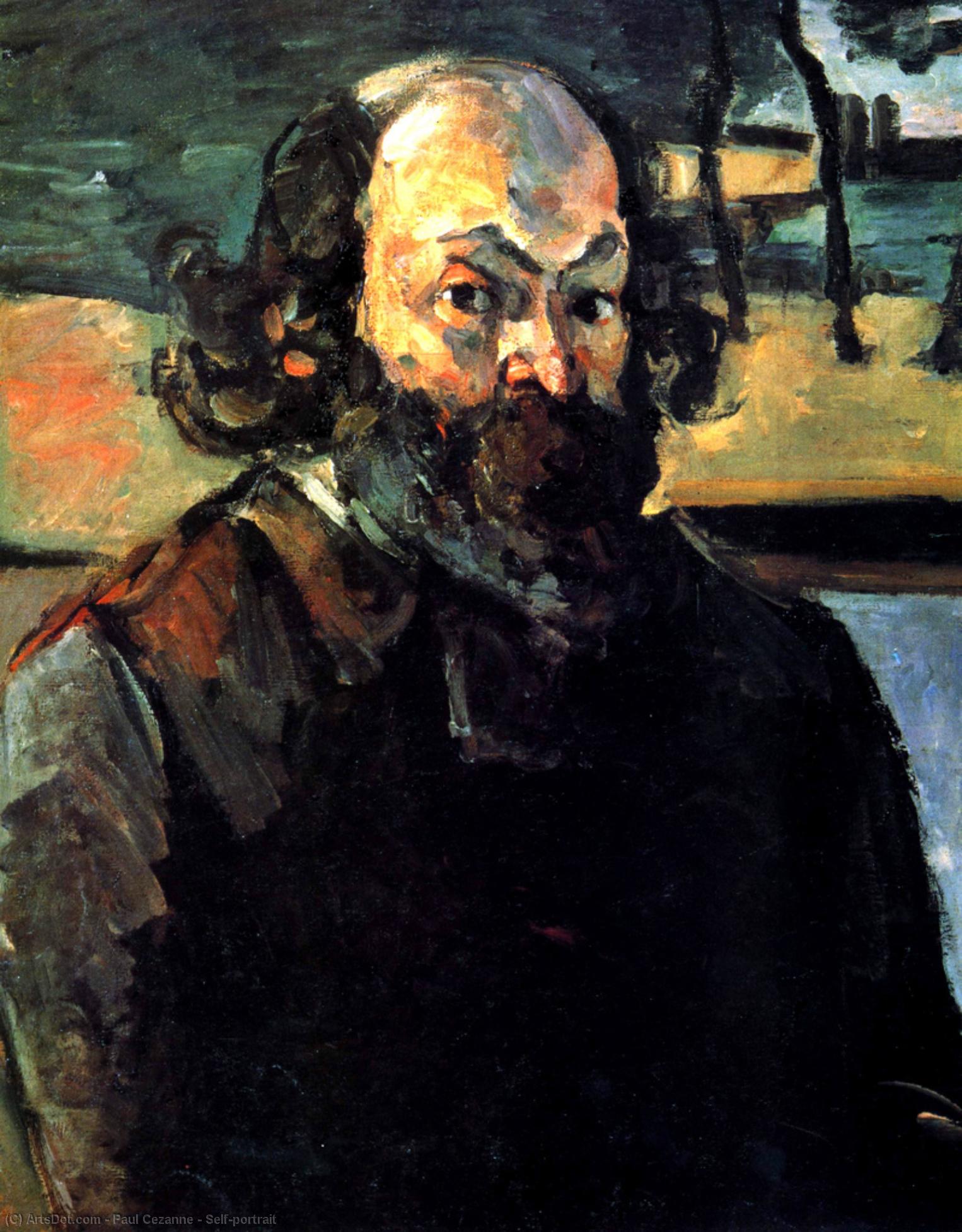 Self-portrait — Поль Сезанн