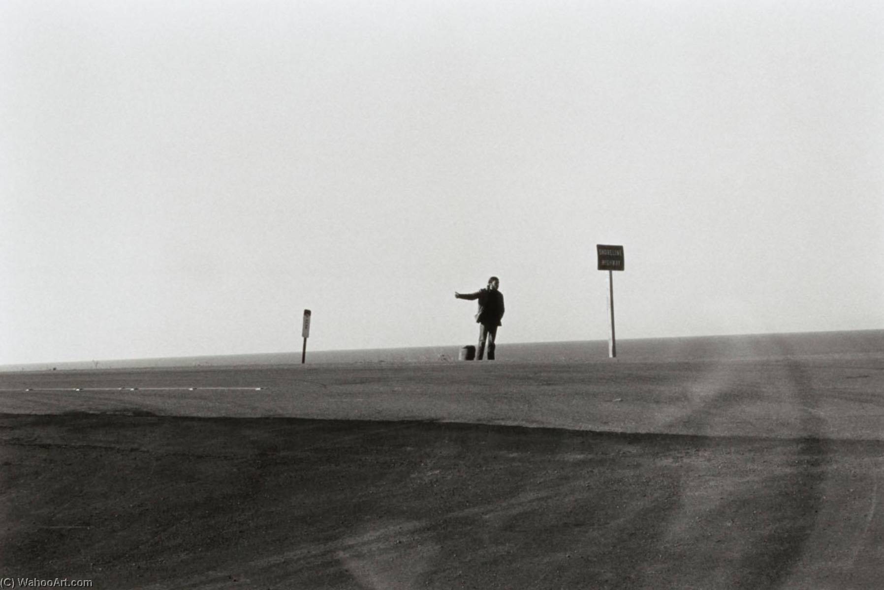 Albion Ridge Road (seated Nude Couple, Working) — Alvin Lieberman