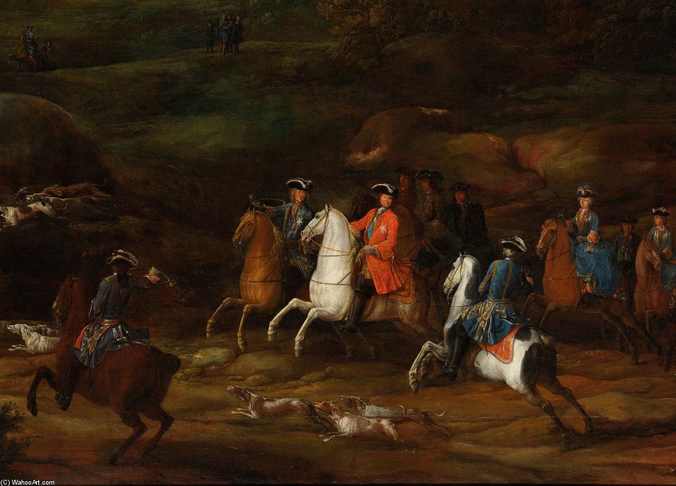 Vue Du Chateau De Fontainebleau (9) — Pierre Denis Martin (dit Martin Le Jeune)