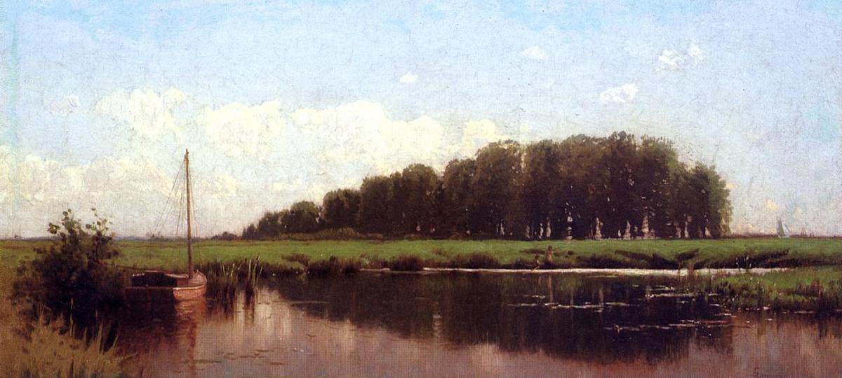 Duck Shootig On The Marshes — Alfred Thompson Bricher