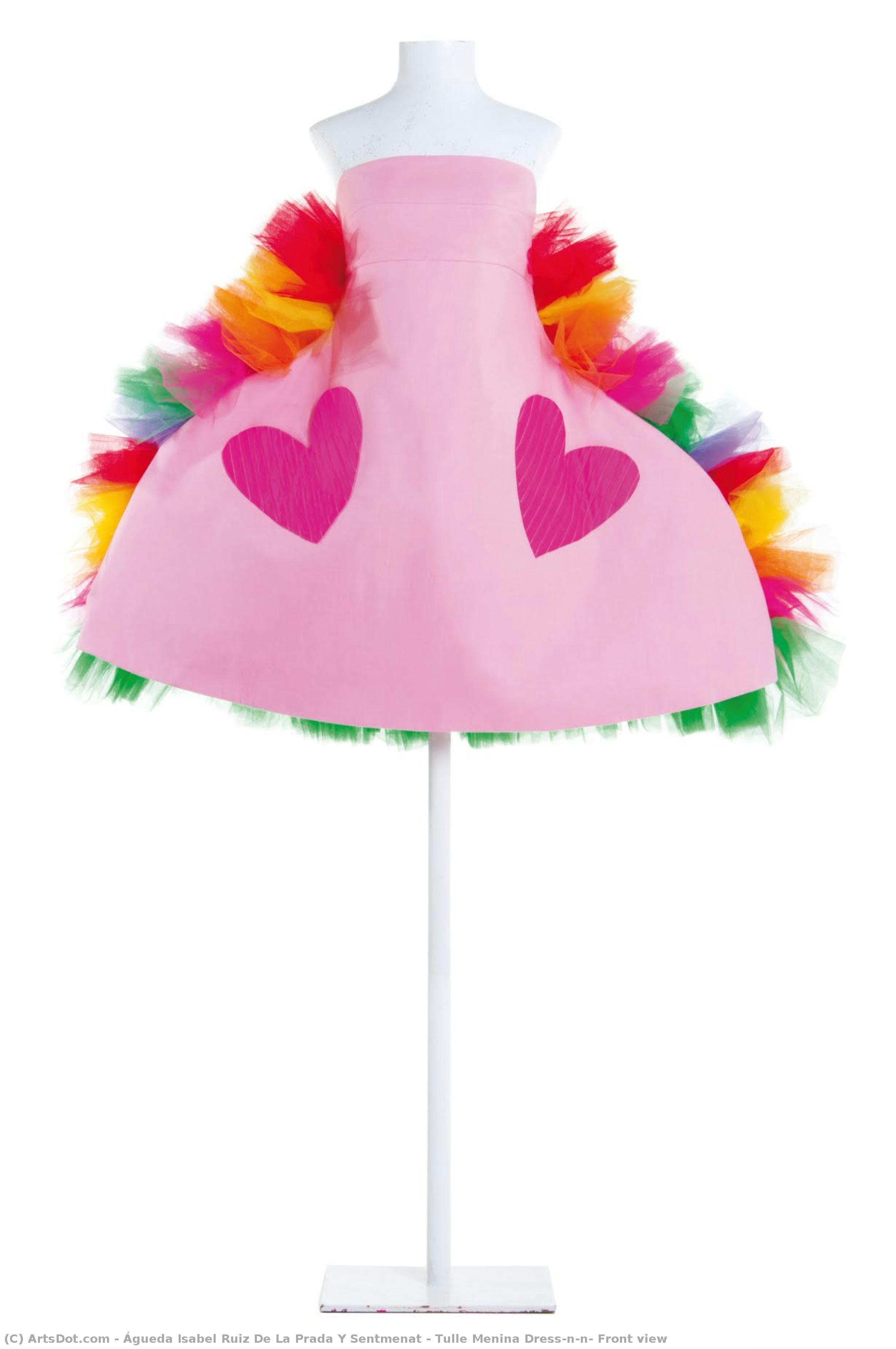 Tulle Menina Dress\n\n— Front View — Águeda Isabel Ruiz De La Prada Y Sentmenat