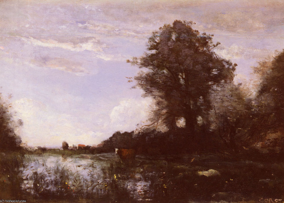 Marais_de_cuicy, Pres Douai — Jean-baptiste-camille Corot